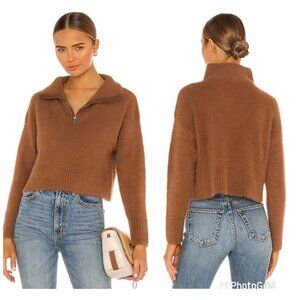 Camila Coelho Jaelyn Pullover In Toffee Womens XS EUC